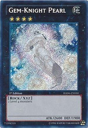 Gem-Knight Pearl [HA06-EN050] Secret Rare