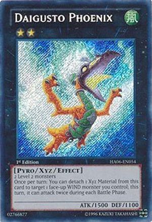 Daigusto Phoenix [HA06-EN054] Secret Rare