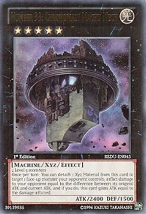 Number 33: Chronomaly Machu Mech [REDU-EN043] Ultra Rare