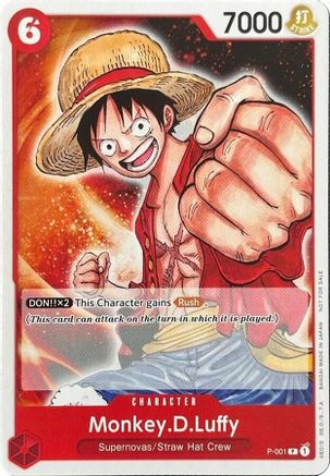 Monkey.D.Luffy [One Piece Demo Deck Cards]