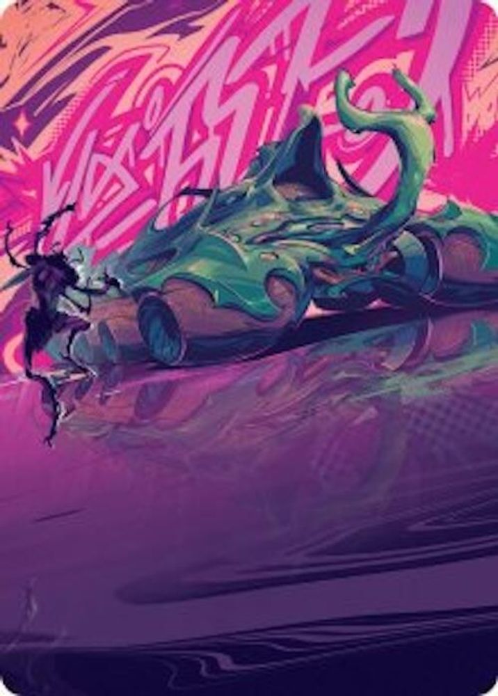 Earthrumbler Art Card [Aetherdrift Art Series]