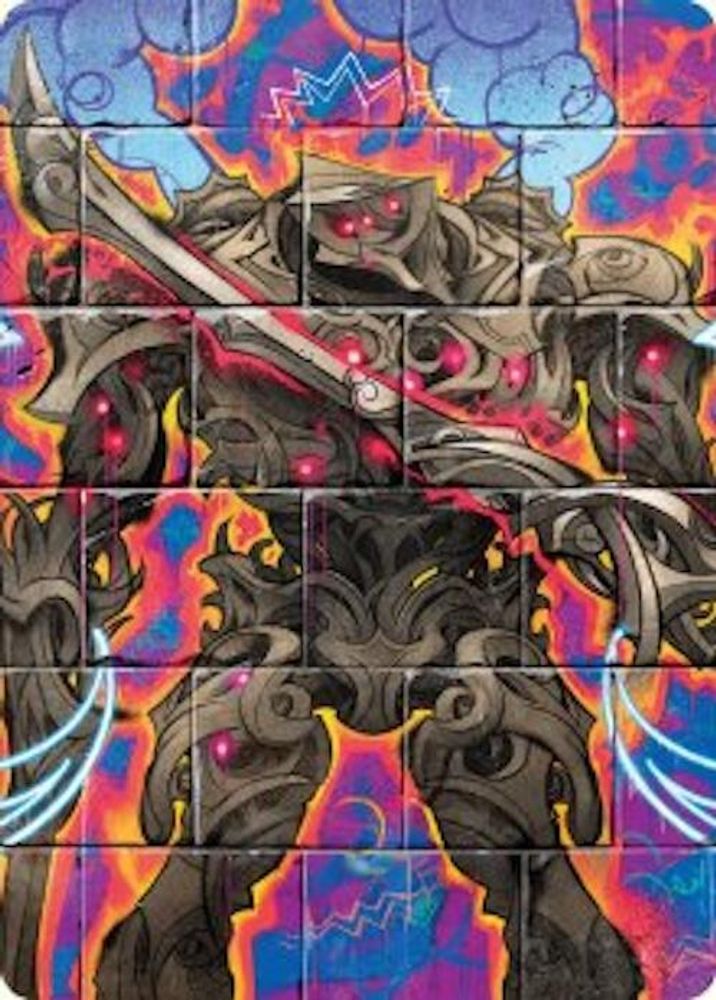 Coalstoke Gearhulk Art Card [Aetherdrift Art Series]
