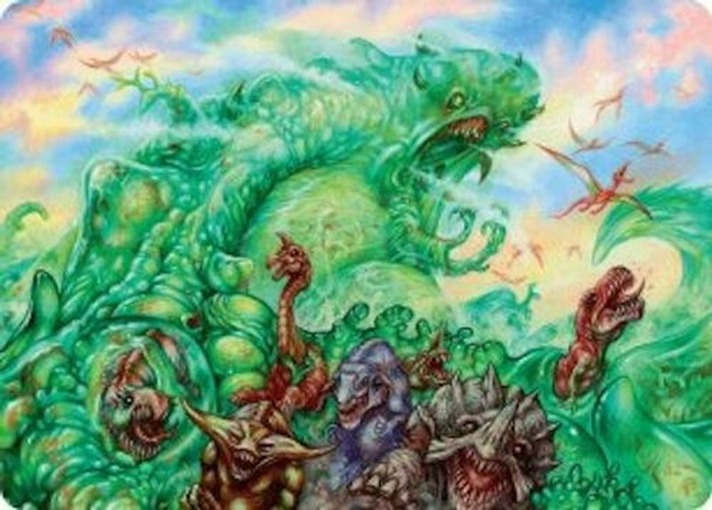 Mimeoplasm, Revered One Art Card [Aetherdrift Art Series]
