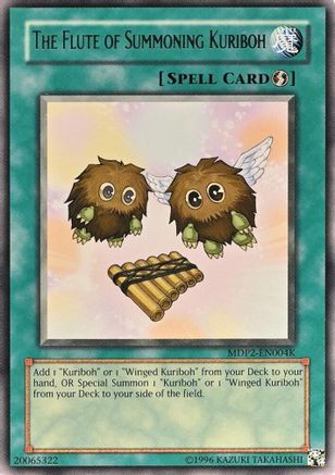 The Flute of Summoning Kuriboh (Redemption Replacement) [MDP2-EN004K] Rare