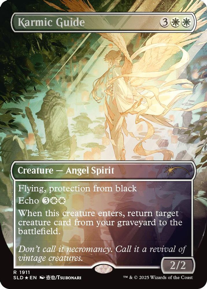 Karmic Guide (1911) (Rainbow Foil) [Secret Lair Drop Series]