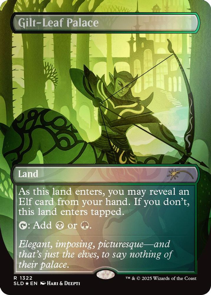 Gilt-Leaf Palace (Rainbow Foil) [Secret Lair Drop Series]