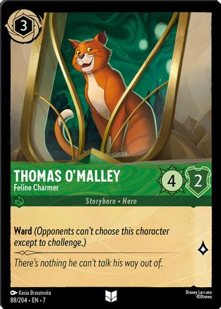 Thomas O'Malley - Feline Charmer (88/204) - [Archazias Island ]