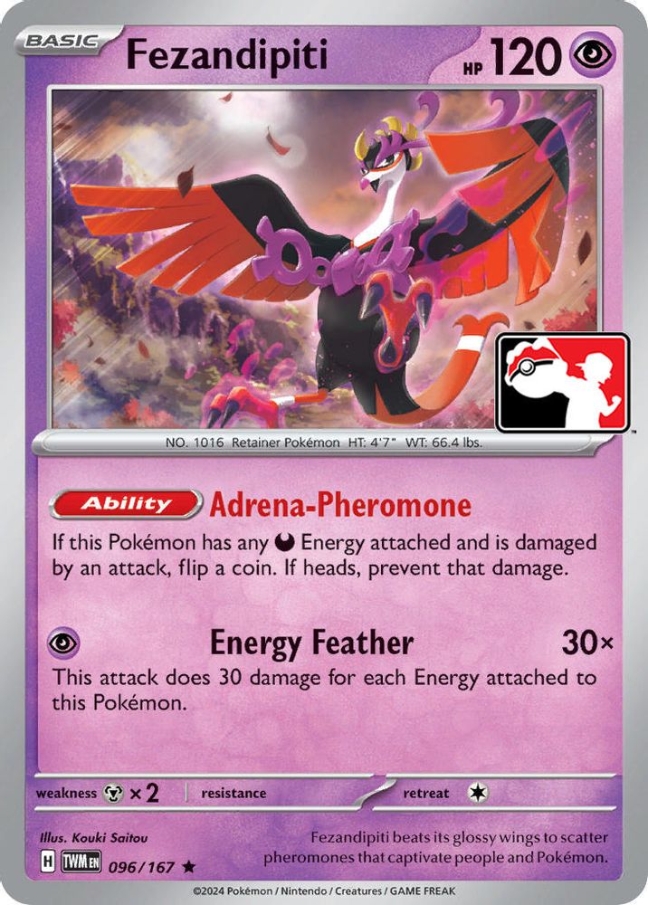 Fezandipiti (096/167) [Prize Pack Series Six]