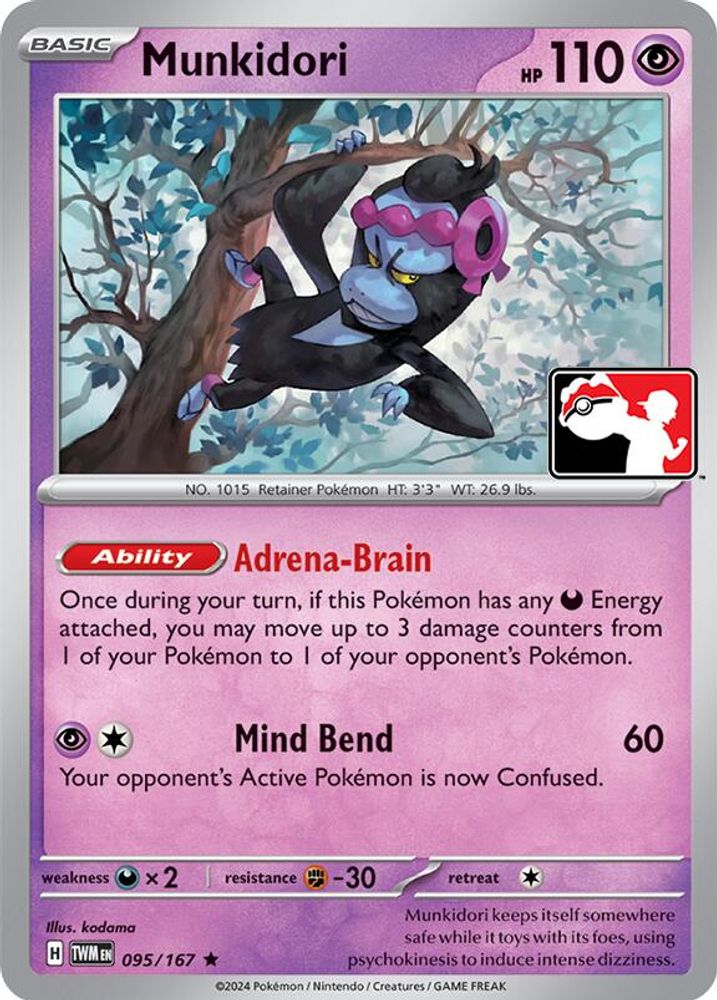 Munkidori (095/167) [Prize Pack Series Six]