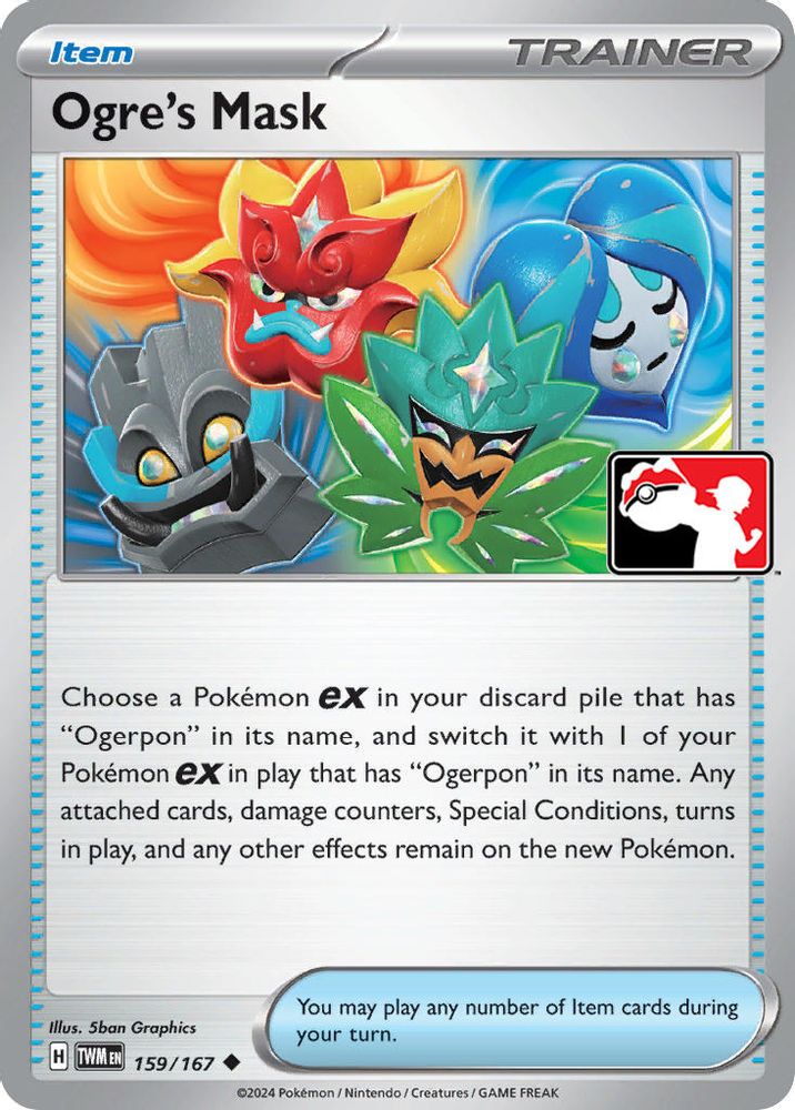 Ogre's Mask (159/167) [Prize Pack Series Six]