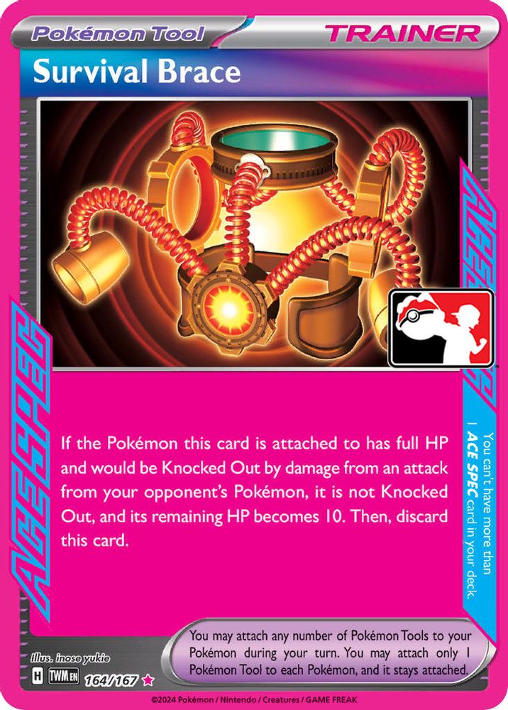 Survival Brace (164/167) [Prize Pack Series Six]