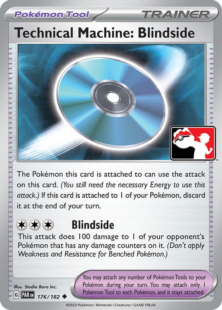 Technical Machine: Blindside (176/182) [Prize Pack Series Six]