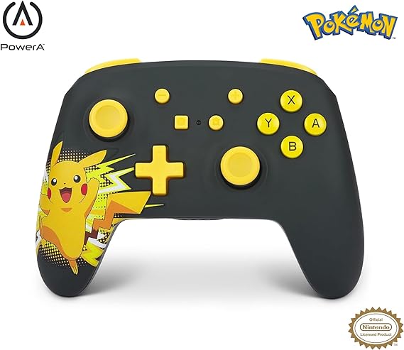 Nintendo Switch Wireless Controller - Ecstatic Pikachu