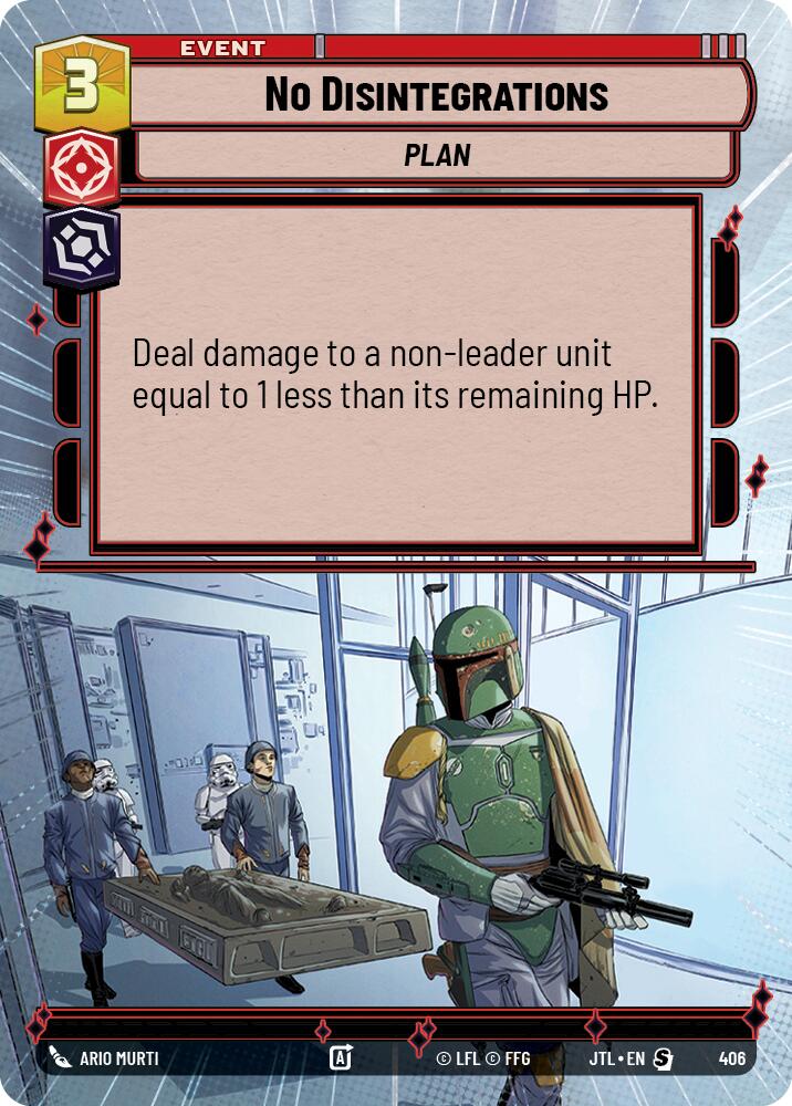 No Disintegrations (406) (Hyperspace) (406) [Jump to Lightspeed]