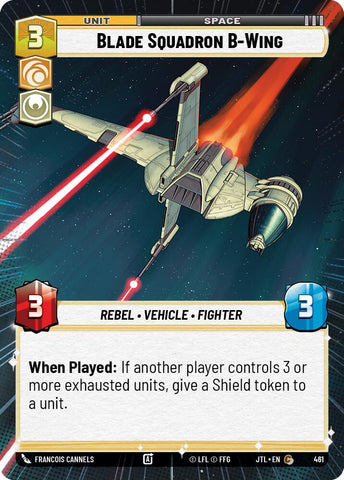 Blade Squadron B-Wing (461) (Hyperspace) (461) [Jump to Lightspeed]