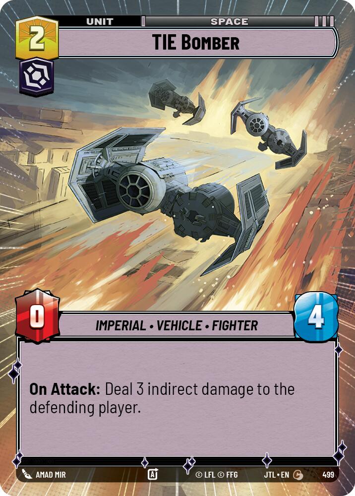 TIE Bomber (499) (Hyperspace) (499) [Jump to Lightspeed]