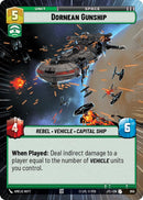 Dornean Gunship (850) (Hyperspace Foil) (850) [Jump to Lightspeed]