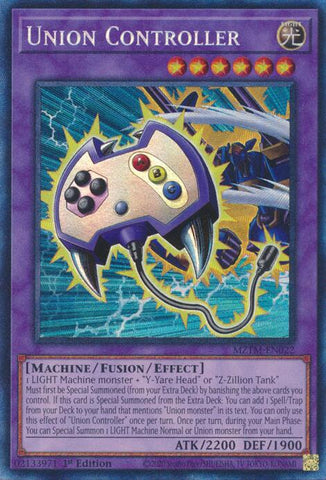 Union Controller (Collector's Rare) [MZTM-EN022] Collector's Rare