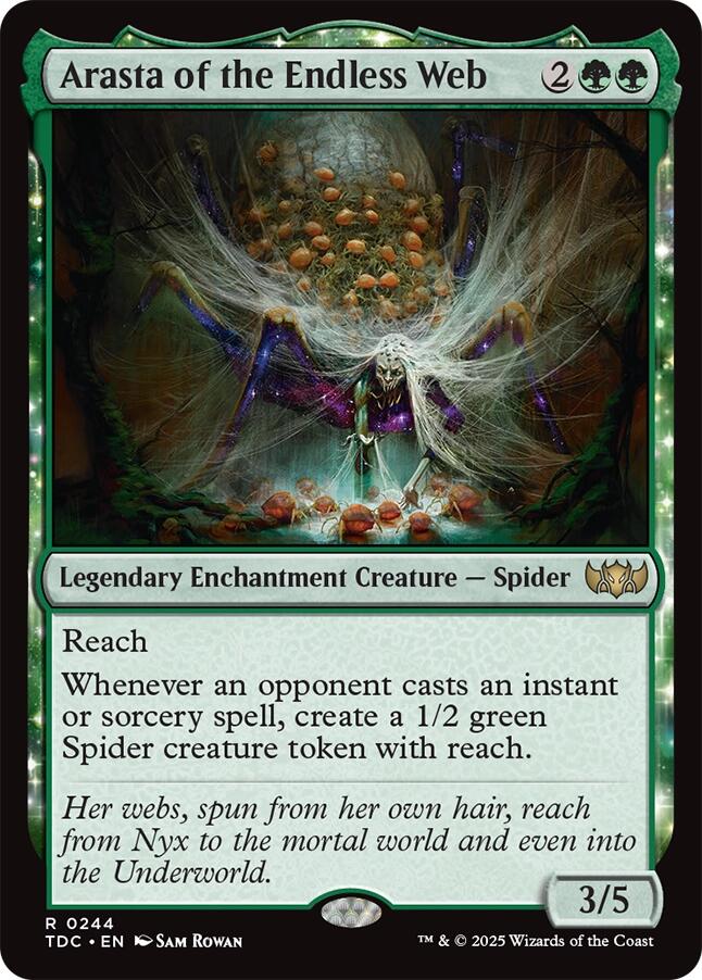 Arasta of the Endless Web [Tarkir: Dragonstorm Commander]