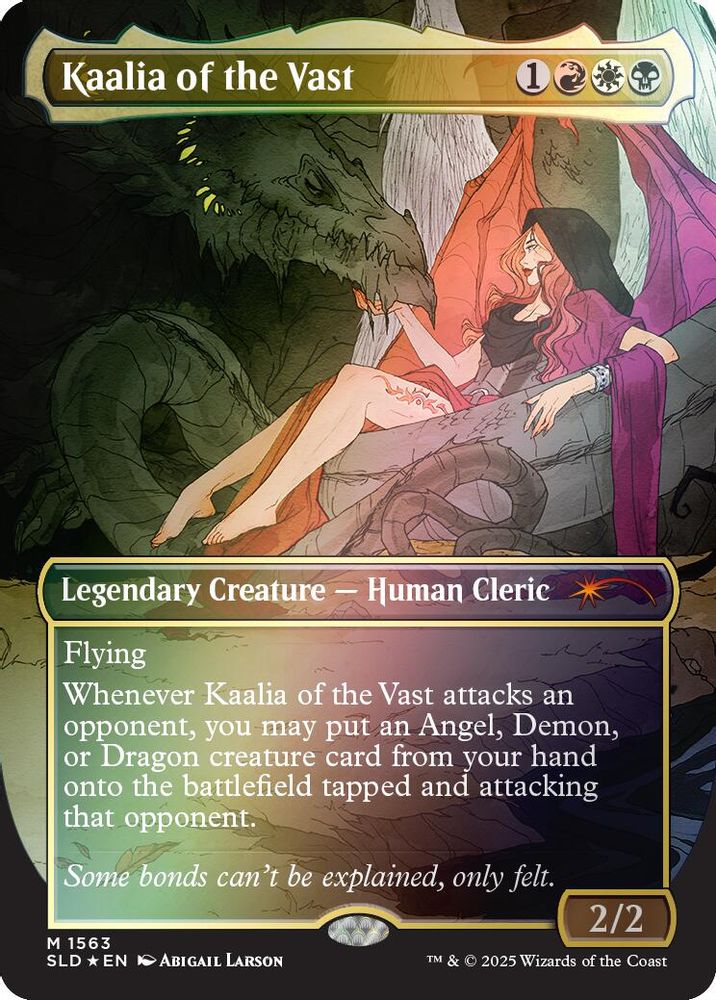 Kaalia of the Vast (Rainbow Foil) [Secret Lair Drop Series]