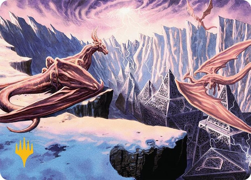 Maelstrom of the Spirit Dragon (42/54) (Gold-Stamped) [Tarkir: Dragonstorm Art Series]