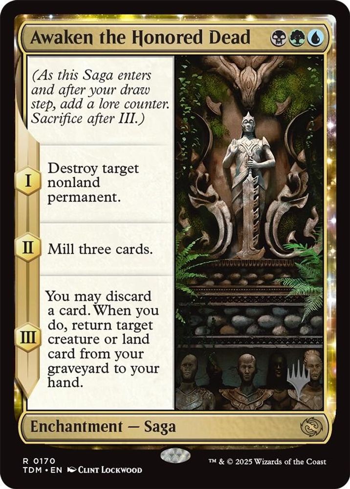 Awaken the Honored Dead (Promo Pack) [Tarkir: Dragonstorm Promos]
