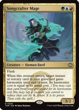 Songcrafter Mage (Promo Pack) [Tarkir: Dragonstorm Promos]