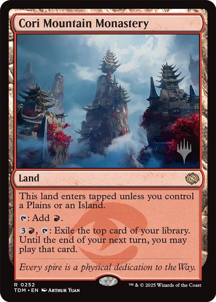 Cori Mountain Monastery [Tarkir: Dragonstorm Promos]