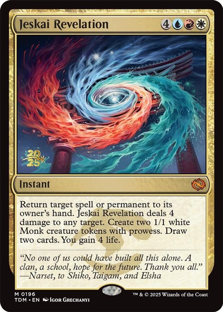 Jeskai Revelation [Tarkir: Dragonstorm Prerelease Promos]