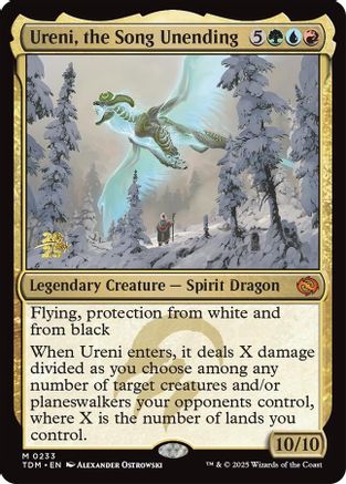 Ureni, the Song Unending [Tarkir: Dragonstorm Prerelease Cards]