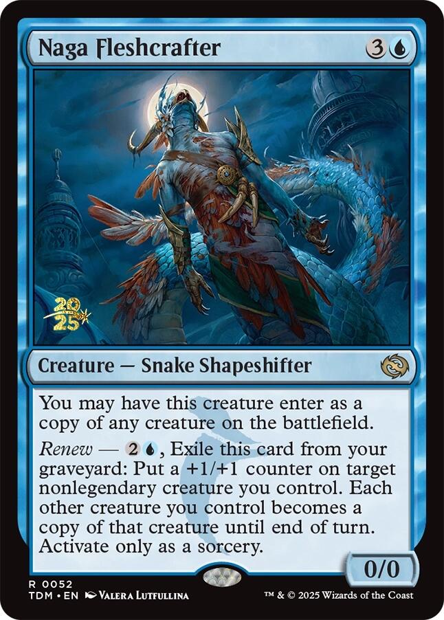 Naga Fleshcrafter [Tarkir: Dragonstorm Prerelease Cards]