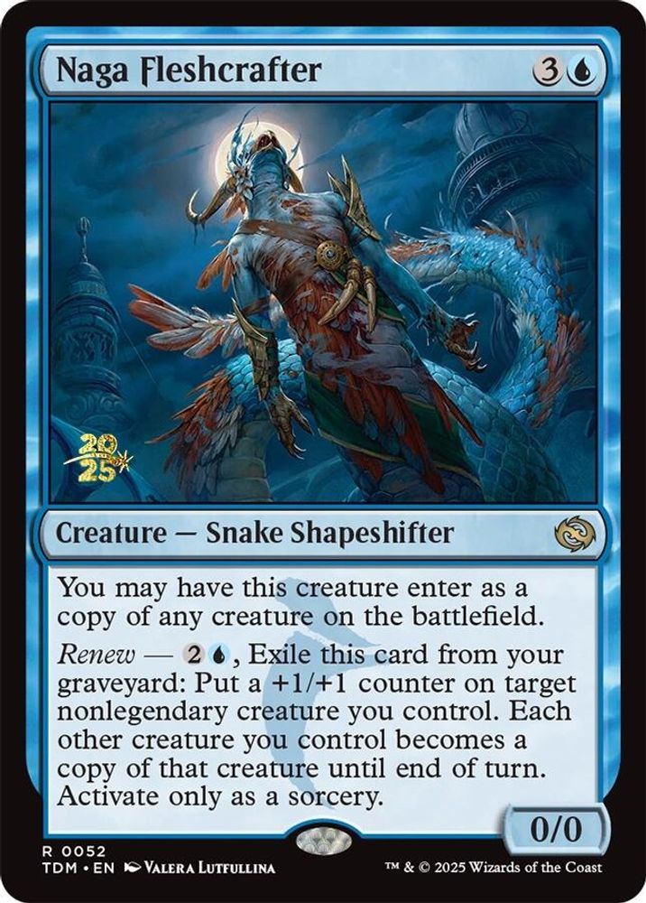 Naga Fleshcrafter [Tarkir: Dragonstorm Prerelease Cards]