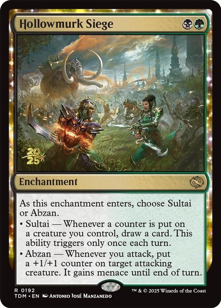 Hollowmurk Siege [Tarkir: Dragonstorm Prerelease Cards]