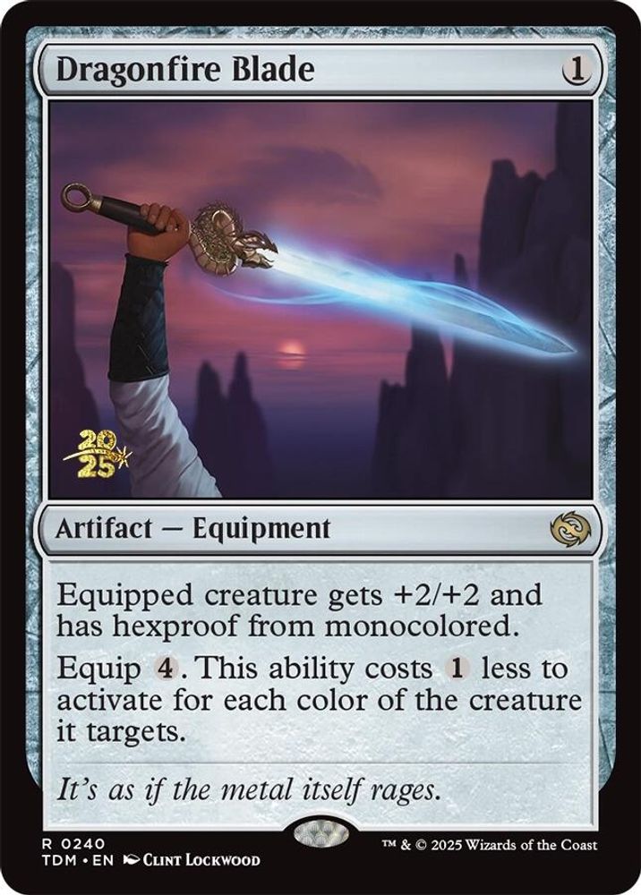 Dragonfire Blade [Tarkir: Dragonstorm Prerelease Promos]