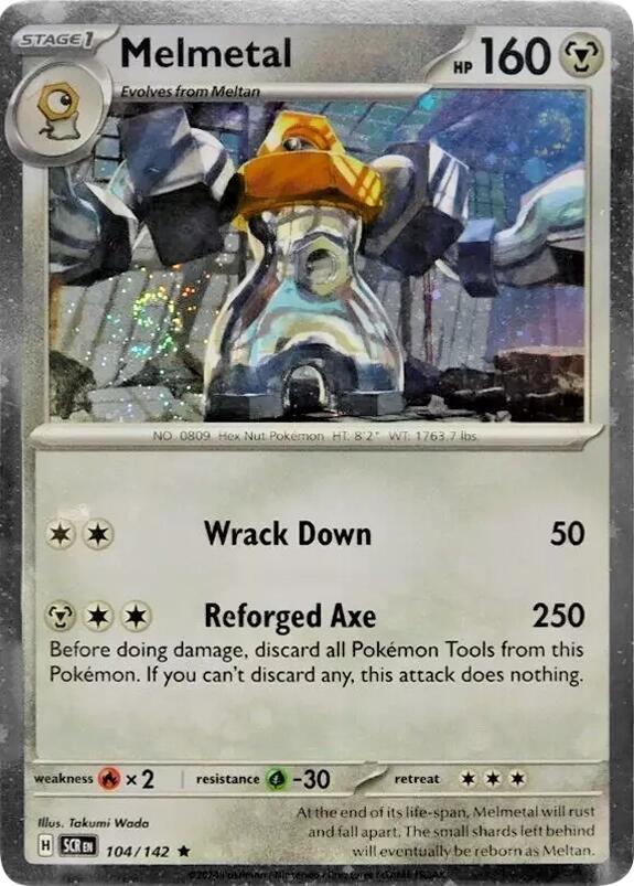 Melmetal (104/142) (Cosmos Holo) [Scarlet & Violet: Stellar Crown]