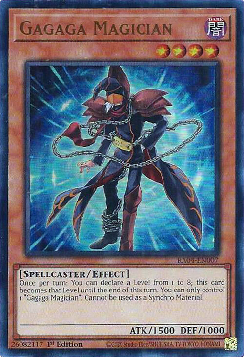 Gagaga Magician [RA04-EN007] Ultra Rare