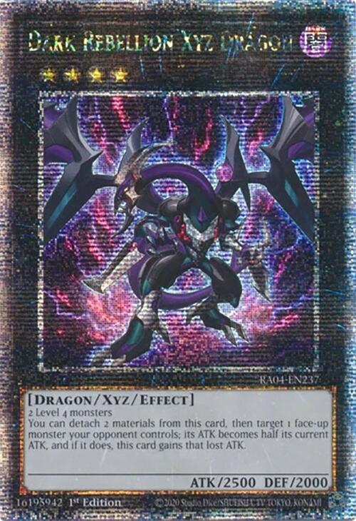 Dark Rebellion Xyz Dragon [RA04-EN237] Quarter Century Secret Rare