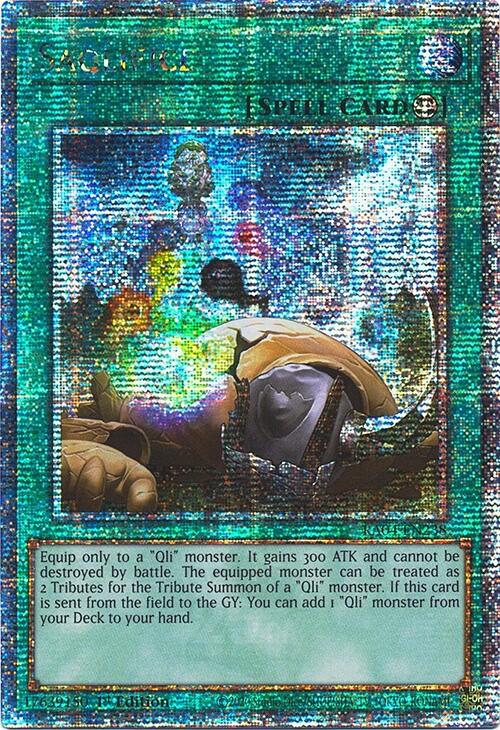 Saqlifice [RA04-EN238] Quarter Century Secret Rare