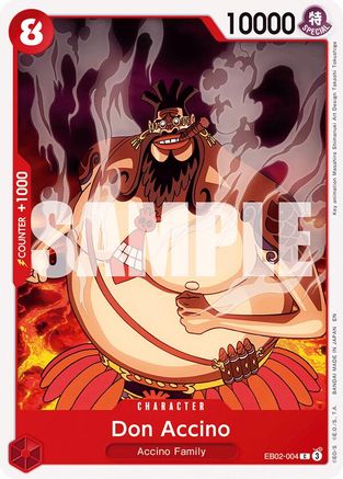 Don Accino [Extra Booster: Anime 25th Collection]