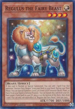 Regulus the Fairy Beast [ALIN-EN006] Common