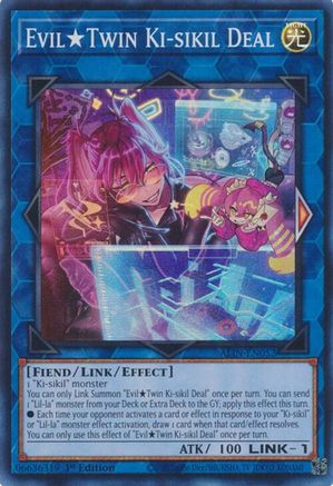 Evil Twin Ki-sikil Deal [ALIN-EN052] Super Rare