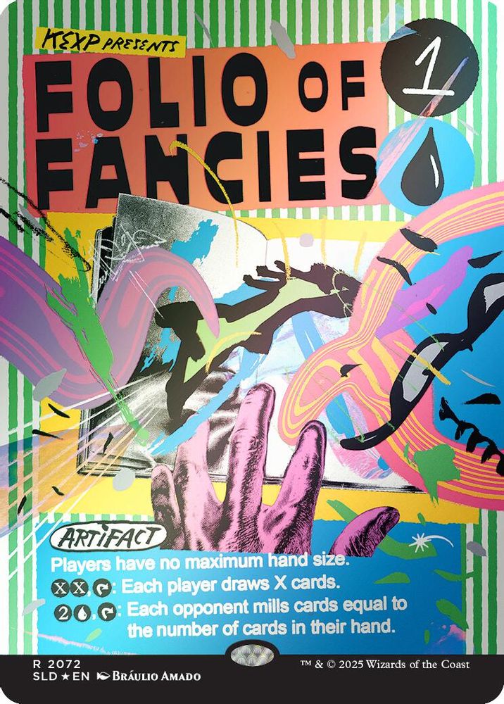 Folio of Fancies (Rainbow Foil) [Secret Lair Drop Series]