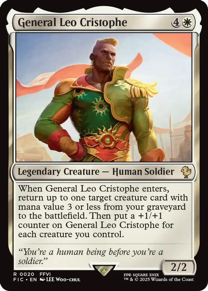 General Leo Cristophe [FINAL FANTASY Commander]