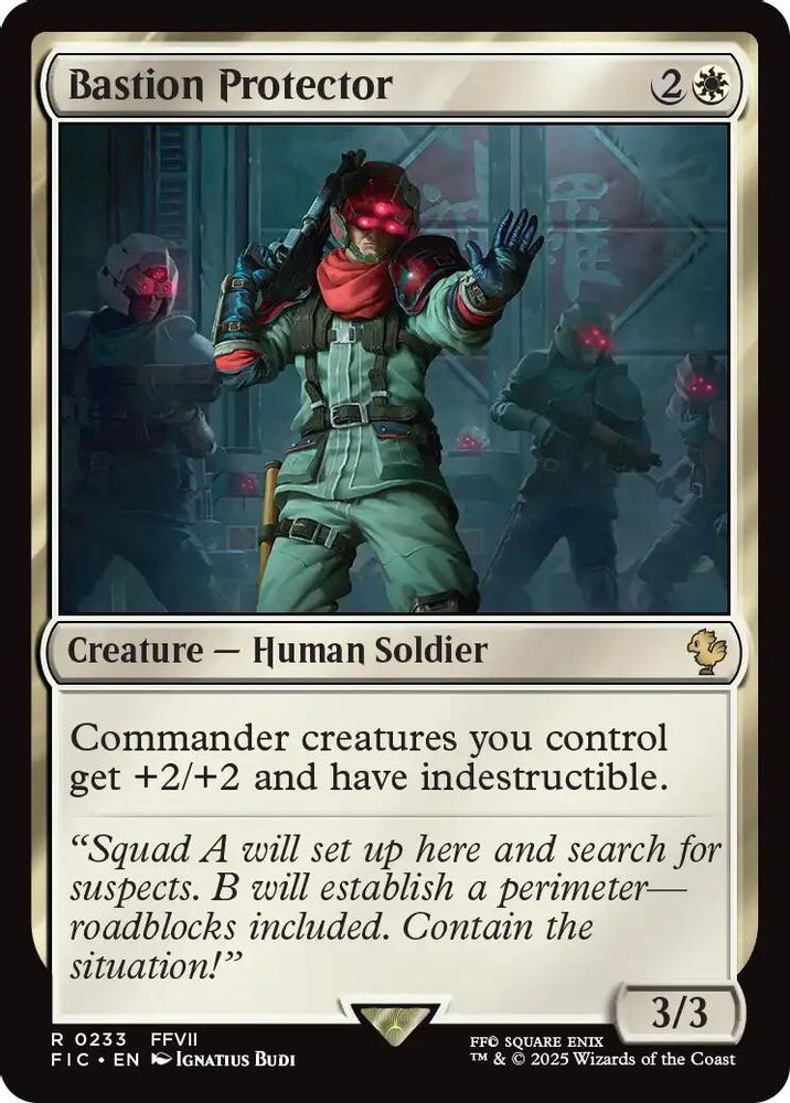 Bastion Protector [FINAL FANTASY Commander]