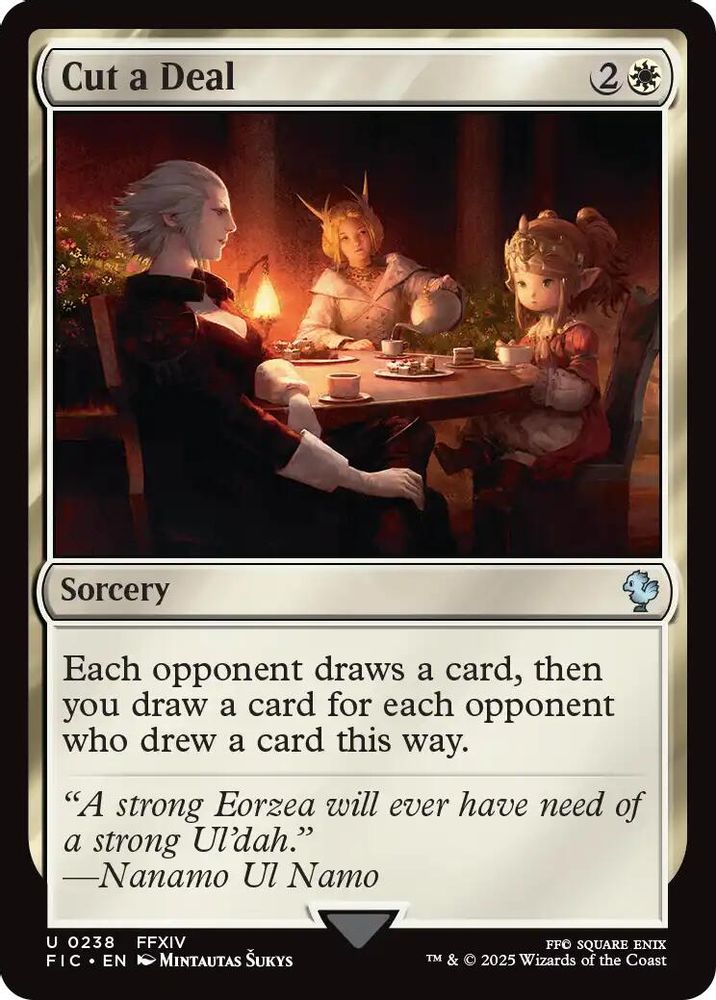 Cut a Deal [FINAL FANTASY Commander]