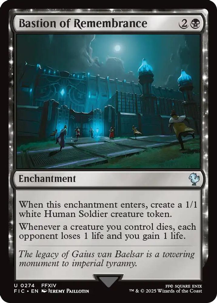 Bastion of Remembrance [FINAL FANTASY Commander]