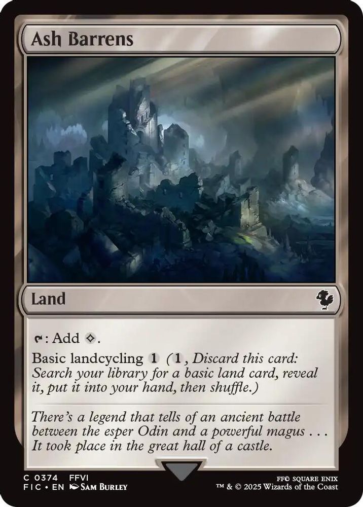 Ash Barrens [FINAL FANTASY Commander]