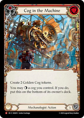 Cog in the Machine [SEA013] (High Seas)  Rainbow Foil