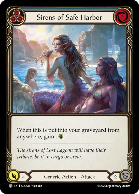 Sirens of Safe Harbor (Blue) [SEA228] (High Seas)