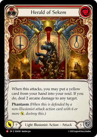 Herald of Sekem [SEA260] (High Seas)  Rainbow Foil